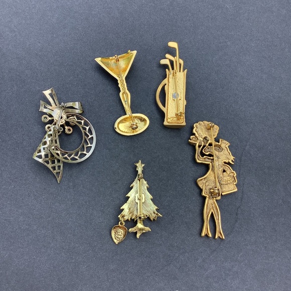 Vintage Happy Lucky Brooch Lot - Picture 7 of 7